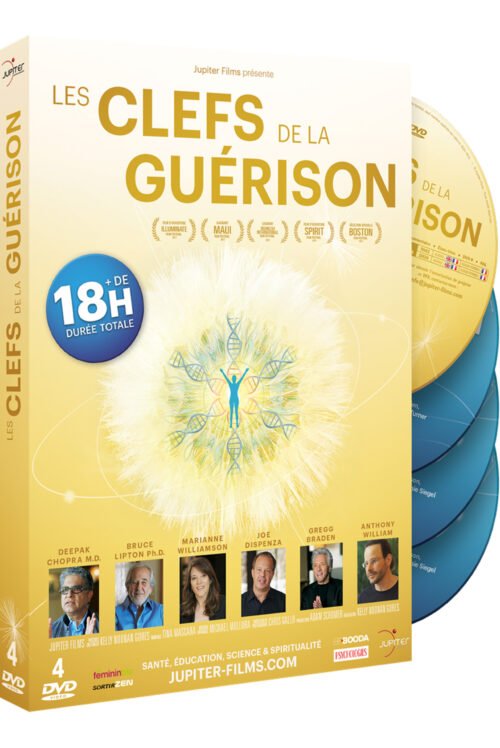 Coffre 4 DVD "Les clefs de la guérison", documentaire de Kelly Noonan